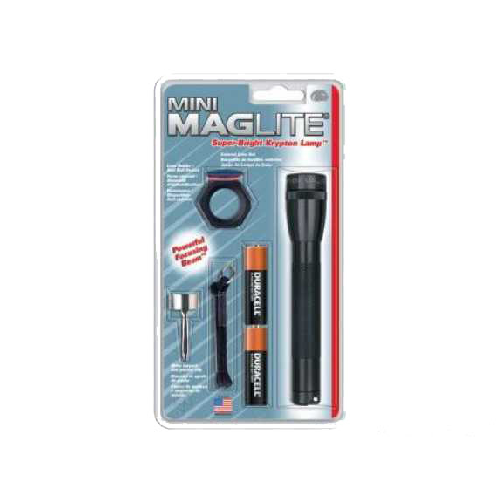 Maglite Mini Maglite 2AA Black Combo Pack Incandescent - Specs & Features