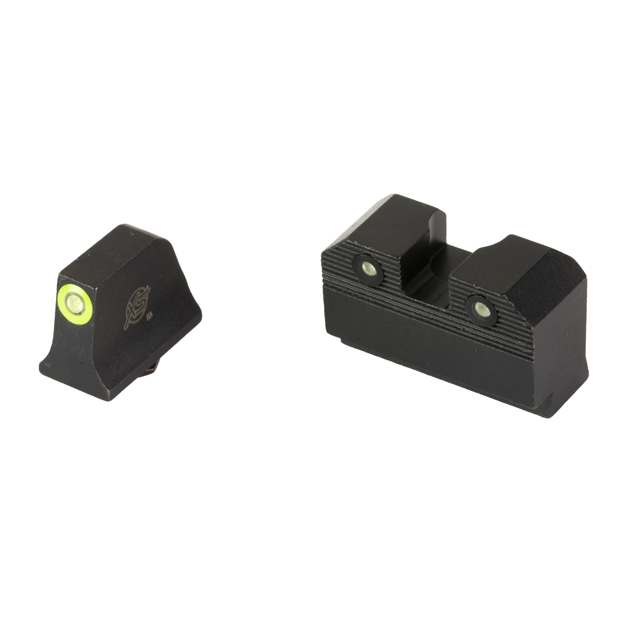 XS Sights GL-R205P-6G R3D 2.0 Night Sights, Suppressor Height, Green