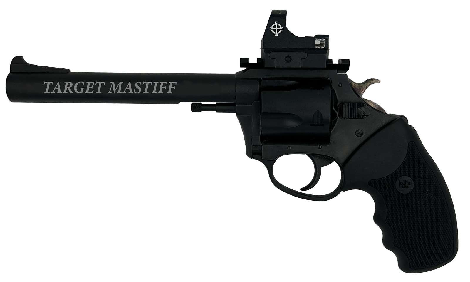 Charter Arms Target Mastiff Revolver .357 Magnum 6 in Black Nitride 5 Shot