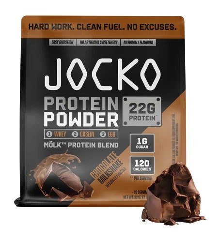 Buy JOCKO 29114 CHOCOLATE PROTEIN POWDER BAG online