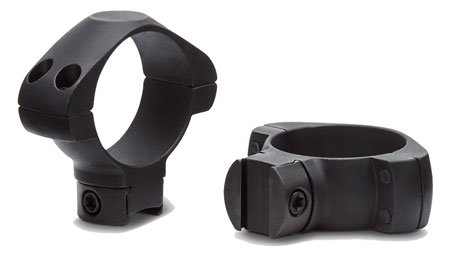 Buy Konus 7419 Steel Rings Black 30mm 3-8" Grooved Receiver Medium 0 MOA online