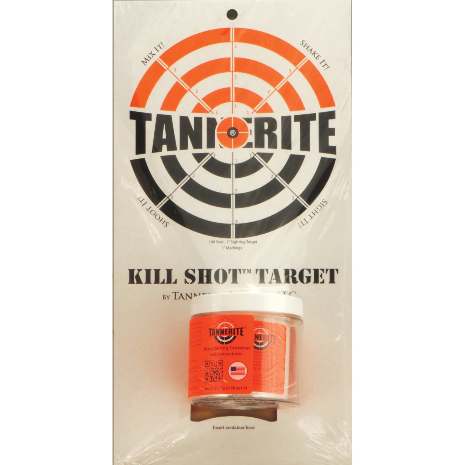 Buy Tannerite Kill Shot Target Cardboard Bullseye 1/2lb Exploding Target online