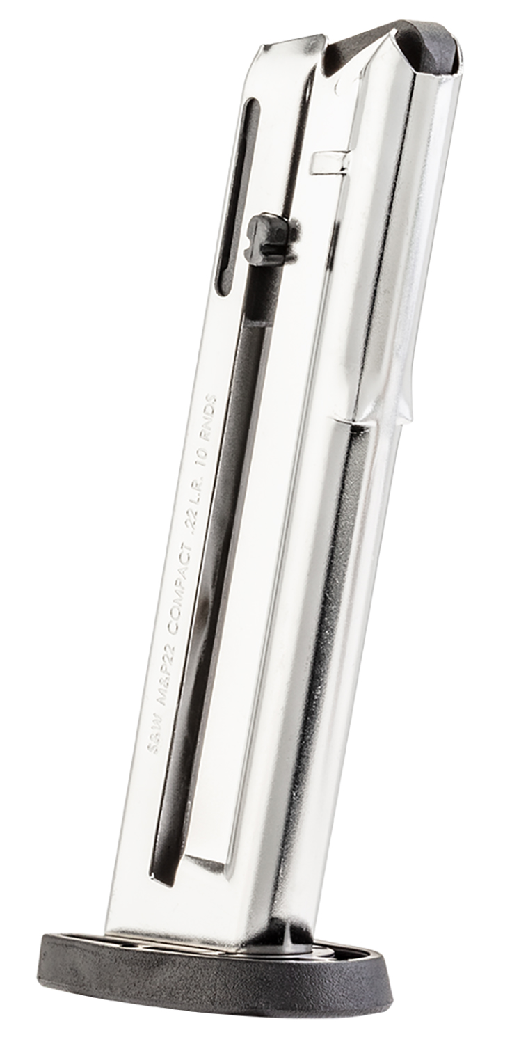 Smith & Wesson 3000898 M&P 10rd Magazine for S&W M&P Compact 22 LR Stainless - Smith & Wesson - 22 LR