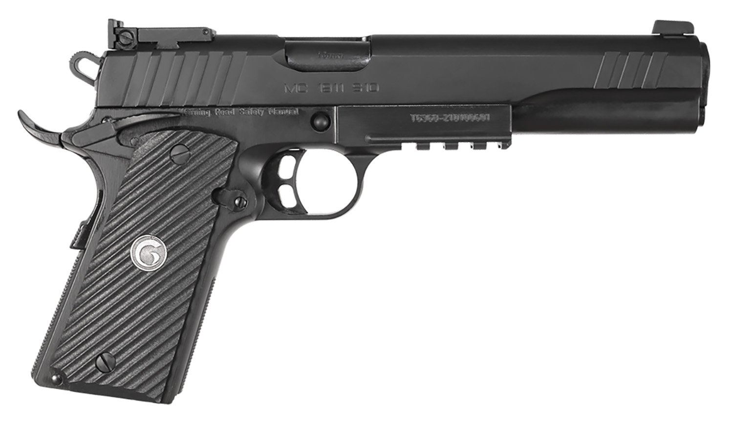 EAA GiRSAN MC1911S Hunter 10mm Auto 6" Barrel Black - EAA - 10mm