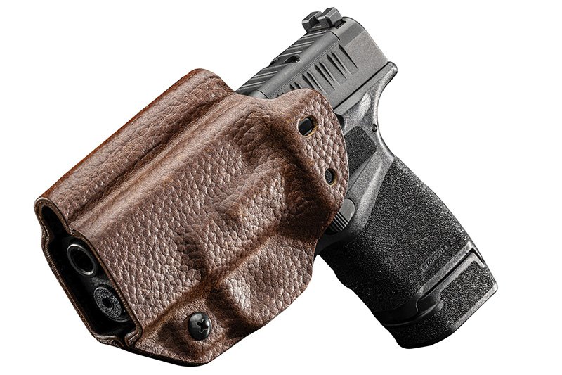 MFT H3-SFD-1-BR1 Leather Hybrid Holster IWB/OWB Ambidextrous Brown