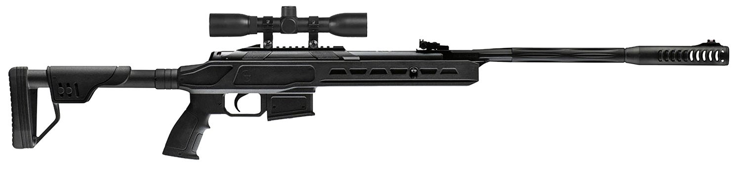 Hatsan HCZADA22 Zada Air Rifle .22 Cal Black 14.5" QuietEnergy Barrel - HATSAN - 22