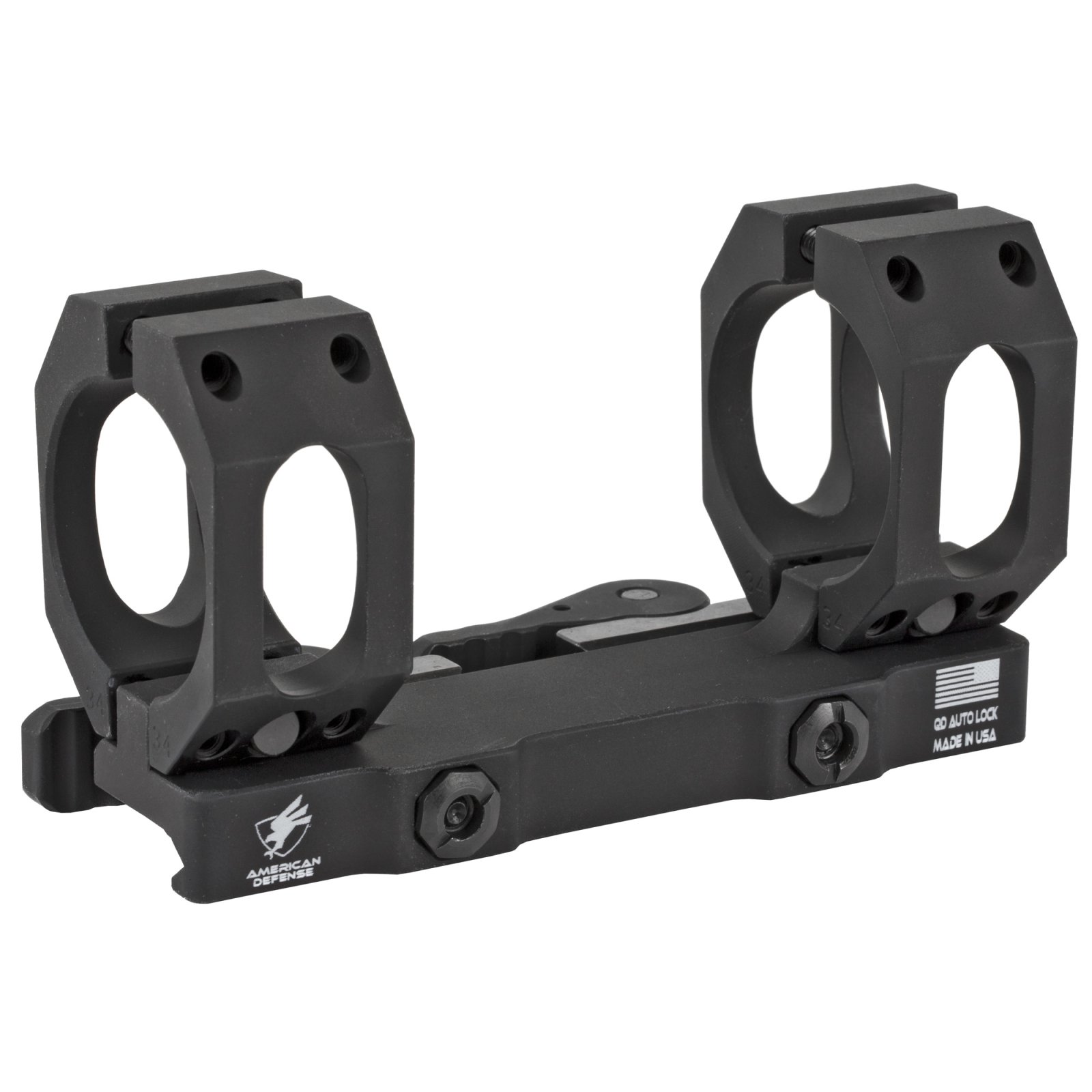 Buy American Defense AD-RECON-SL-34-TAC 34MM Scope Mount, QD, Black Finish online
