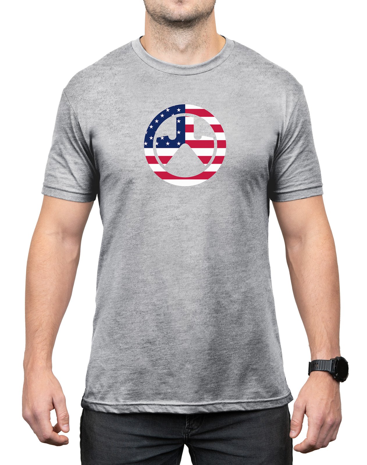 Buy Magpul MAG1281030S Independence Icon Gray Heather Cotton T-Shirt Small online