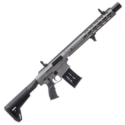 Panzer AR12 Pro 12Ga 18.5-Inch Shotgun: 2x5Rd Mags, Metal Upper/Lower, Long Handguard
