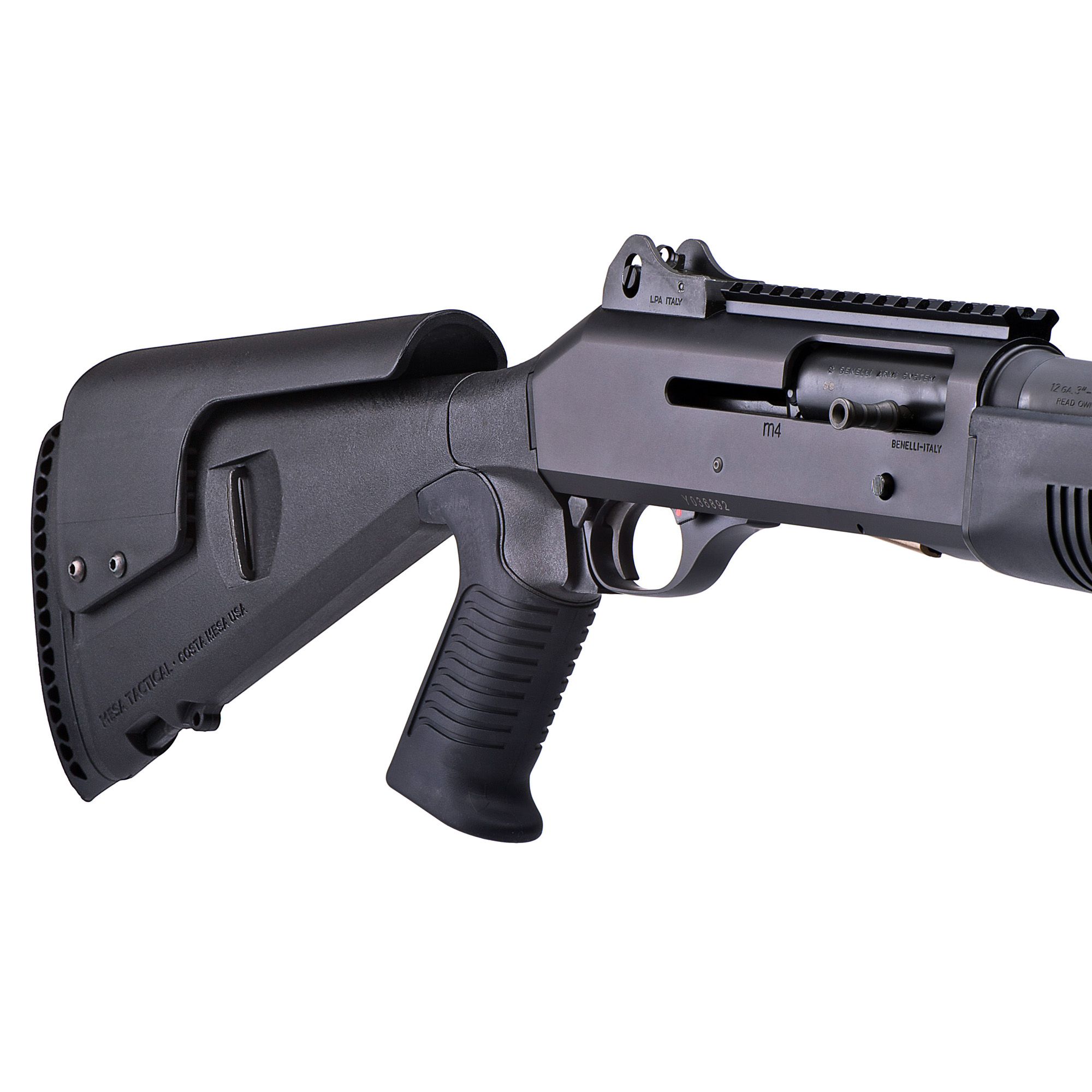 Mesa Tactical Urbino 90040 Pistol Grip Stock Benelli M4 12.5" LOP Black