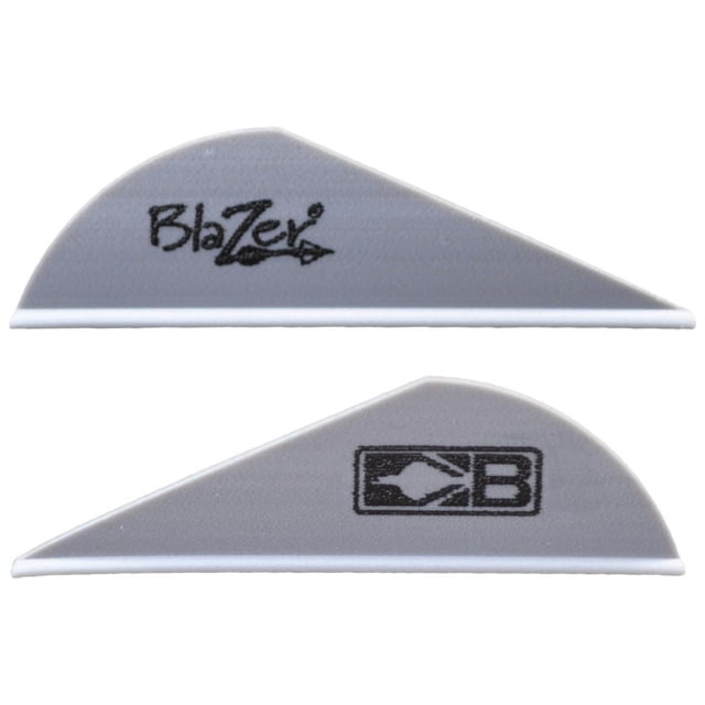 Bohning Blazer Vanes Silver 100 pk. (Model: 10832SL2) - Bohning