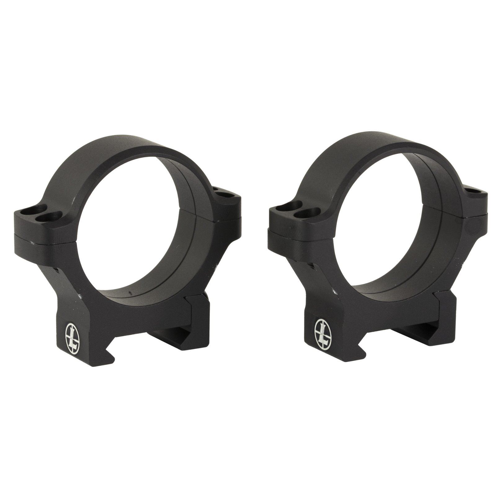 Leupold BackCountry 35mm Cross-Slot Rings, Medium Height, Matte Black