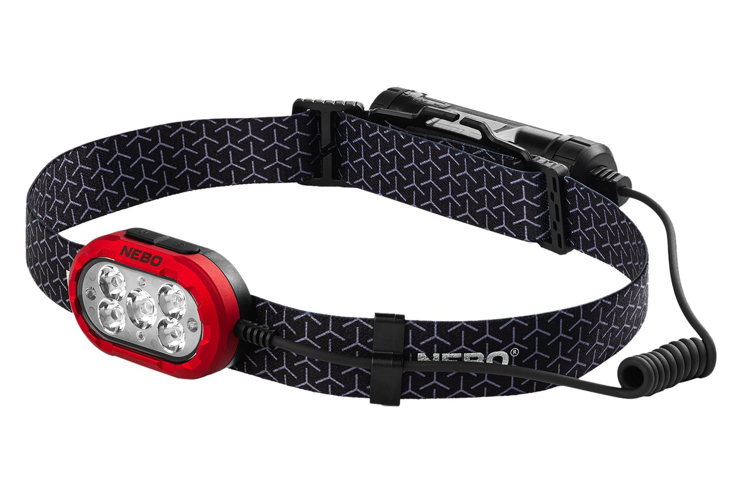 Nebo NEBHLP0041 Rechargeable LED Headlamp 400 Lumens, Adjustable Strap