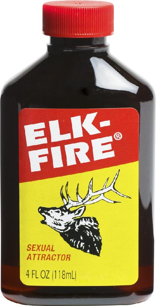 WILDLIFE 455-4 Elk-Fire 4oz Pump Spray Natural Cow Elk Urine