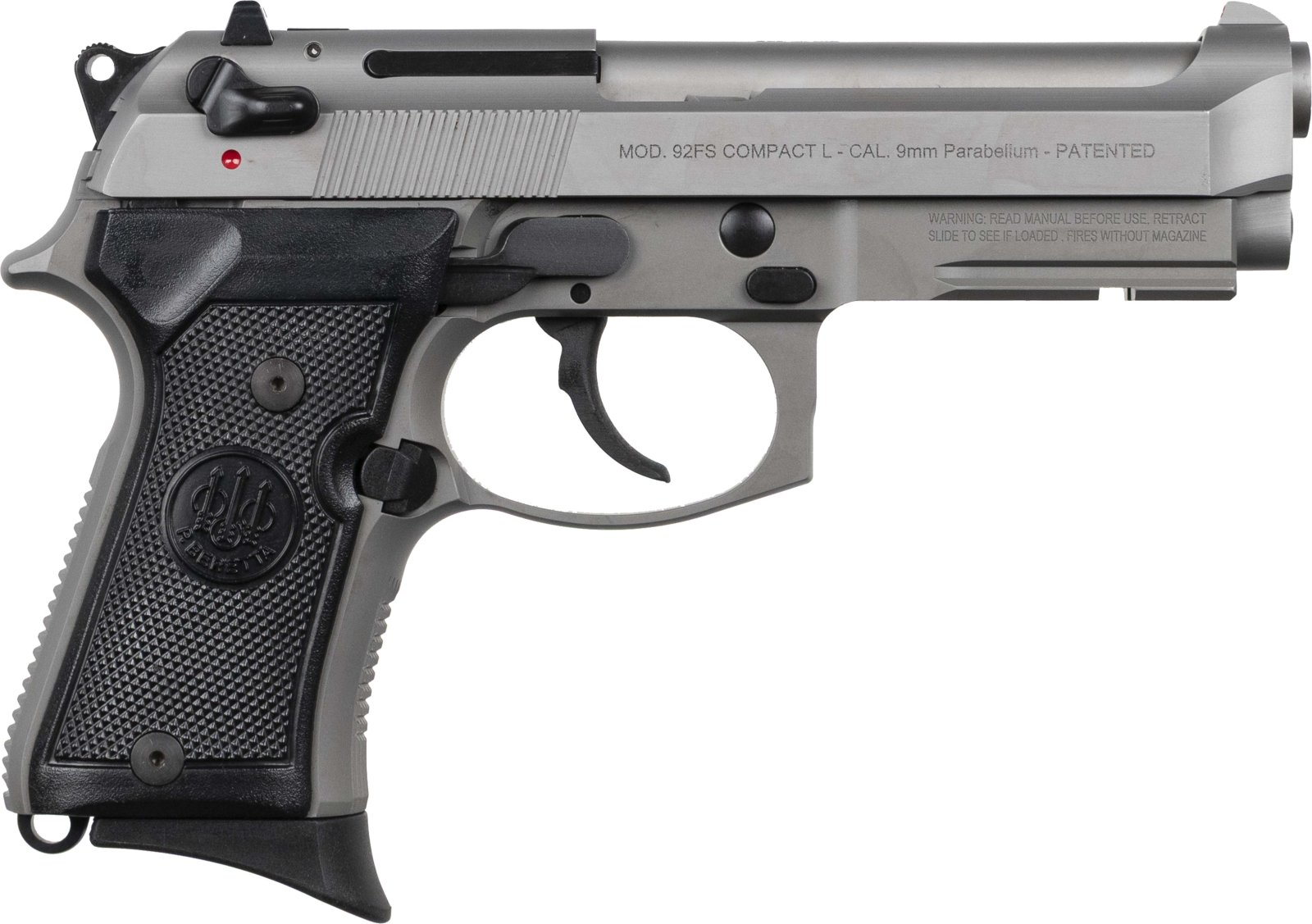 Beretta M9A1 9mm Luger 13+1 4.250 Stainless Steel Aluminum - Beretta