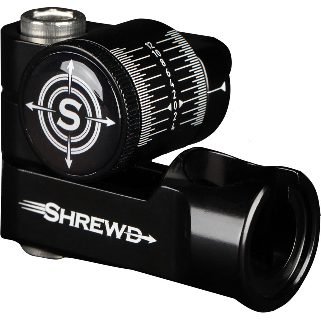 Shrewd SMAVB1ATLASBK Atlas V-Bar Gloss Black Single Hybrid Clamp System