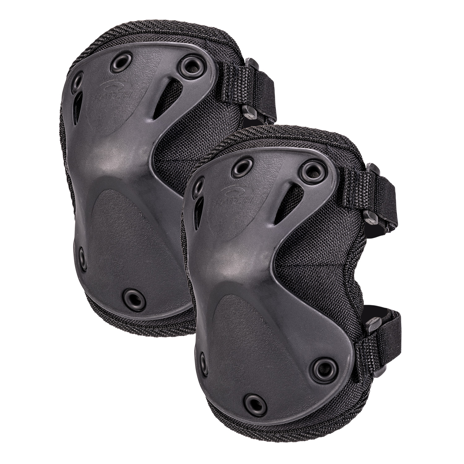 Hatch XTAK Black Elbow Pad, 3.75 X-Shaped TPU Shell, EVA High-Density Foam, Lightweight Cordura Nylon