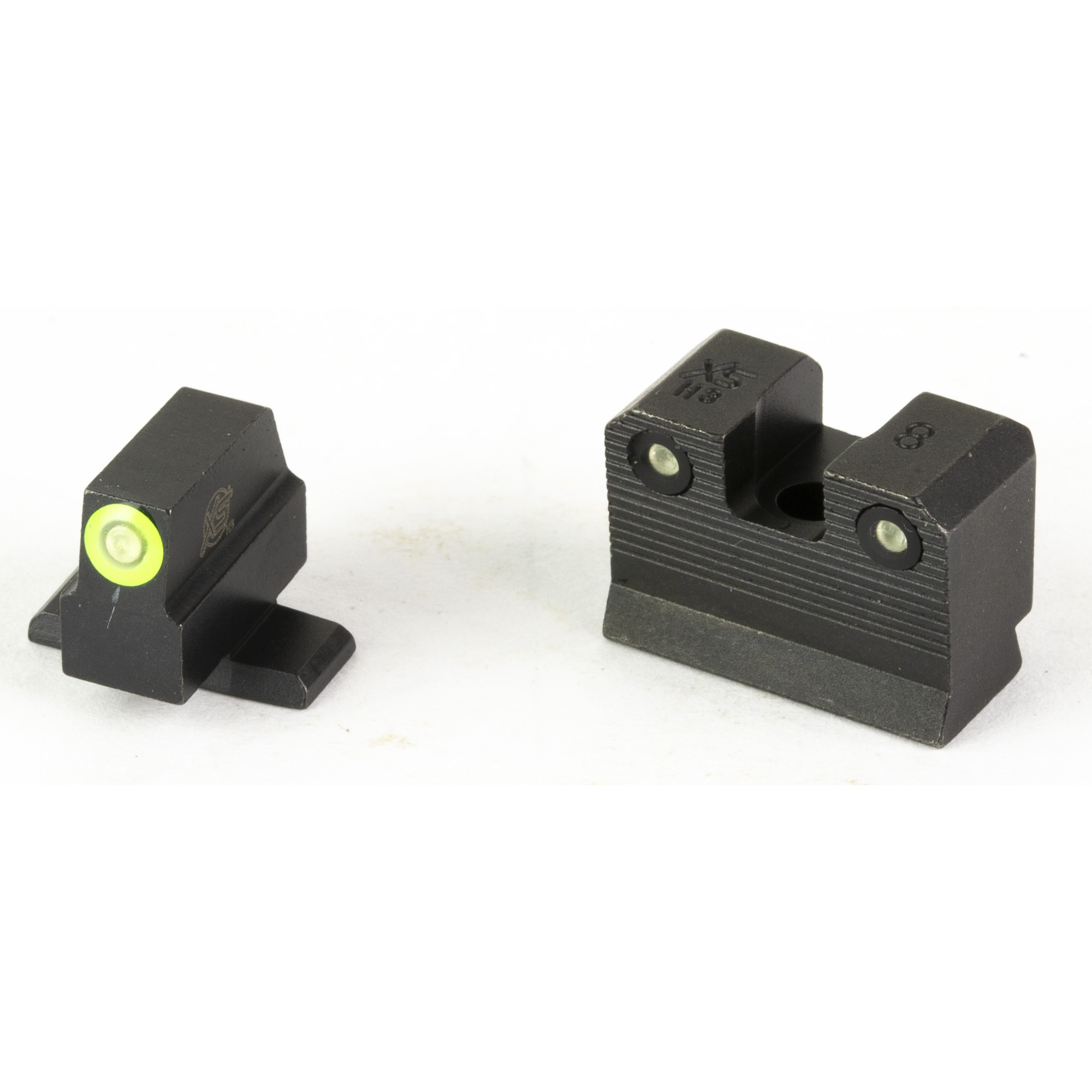 XS Sights SI-R203P-6G R3D Tritium Night Sight, Sig P320/P365, Suppressor Height