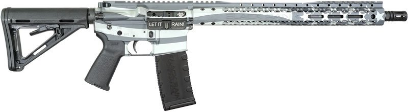 Black Rain Ordnance BRO-PAT-OBSIDIAN 5.56 NATO 16 in Obsidian Flag 30 Round - Black Rain Ordnance - 5.56 NATO