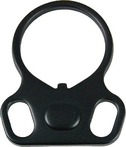 Guntec USA Ar15 Single Point Sling Adapter Ambi Black DOUBLE-EGG - Guntec USA