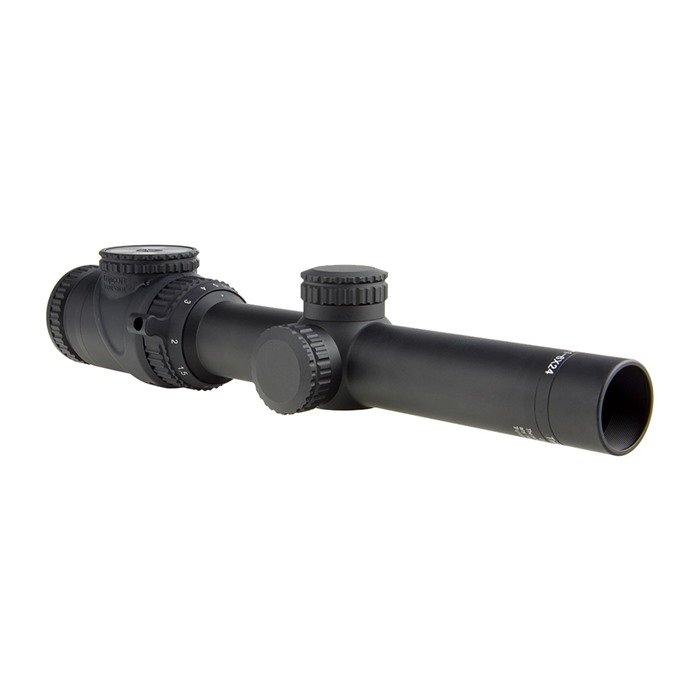 Trijicon 200083 AccuPoint 1-6x24mm SFP Green German #4 Crosshair Scope - Trijicon