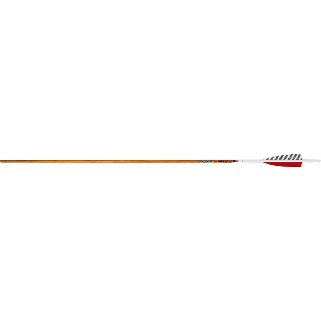 Easton 529765 Carbon Legacy Arrows 700 4" Feathers 6-Pack