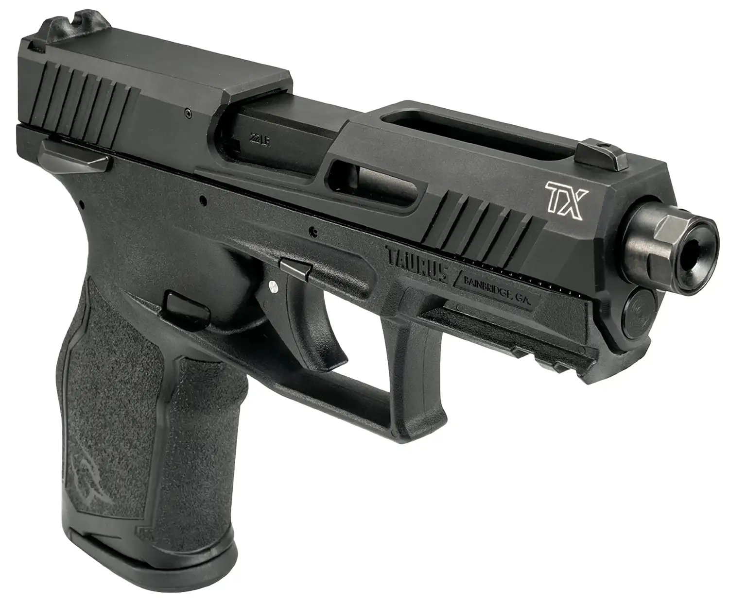 Taurus TX22 Gen 2 Handgun .22 LR 16(3)&22(2)rd Magazines 4.1" Black