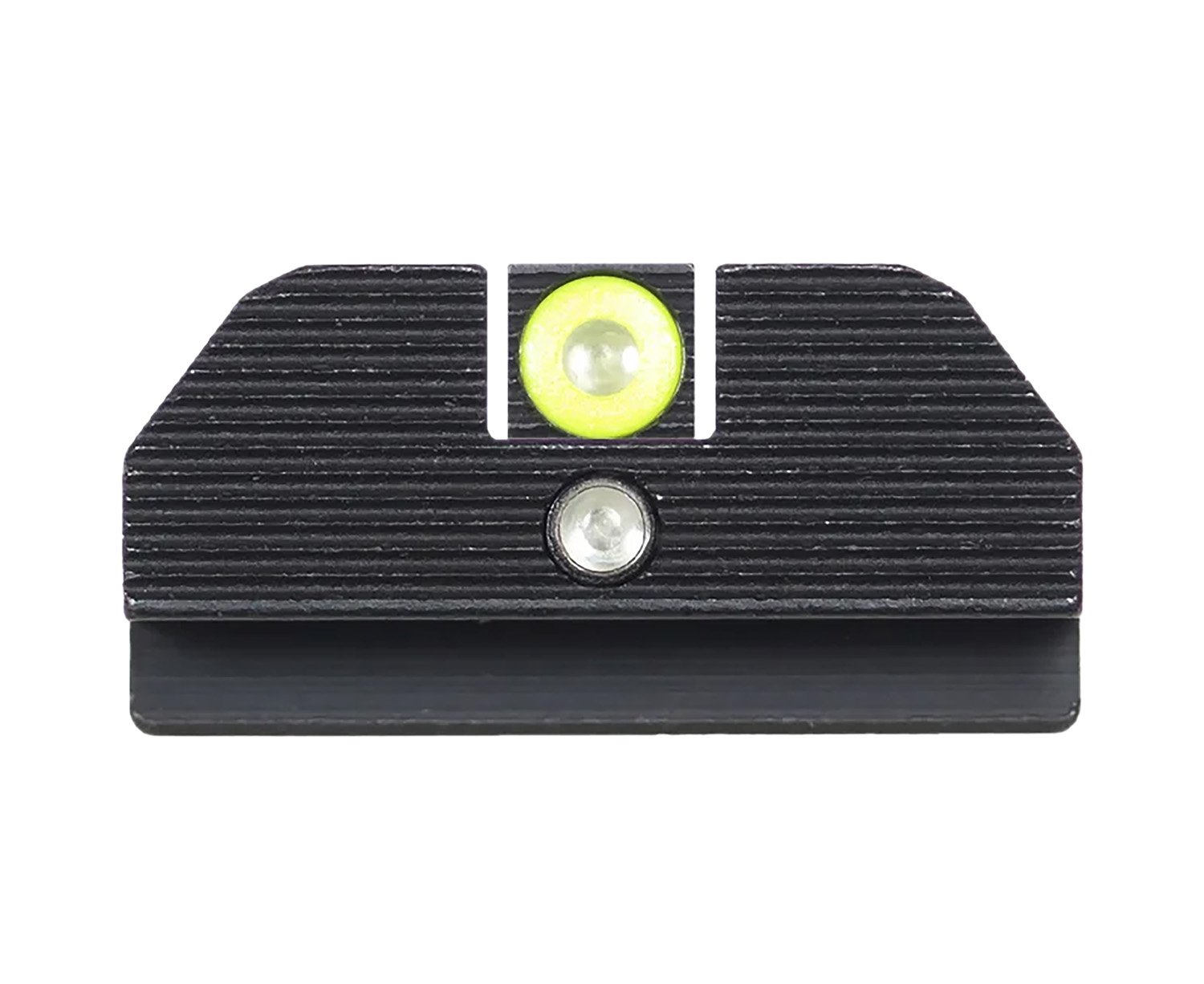 Night Fision GLK001015YGZ Accur8 Glock Sights Green Tritium Yellow Outline - Nightforce Optics - STEEL