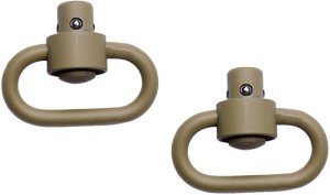 Grovtec GTSW252 Heavy Duty Push Button Swivels Stainless Steel Cerakote - Grovtec