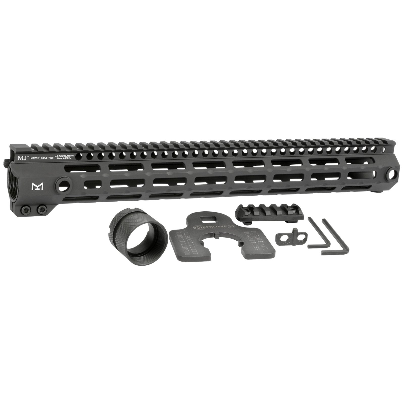 Midwest Industries MI-G4M AR-15 Handguard 15in M-LOK Black