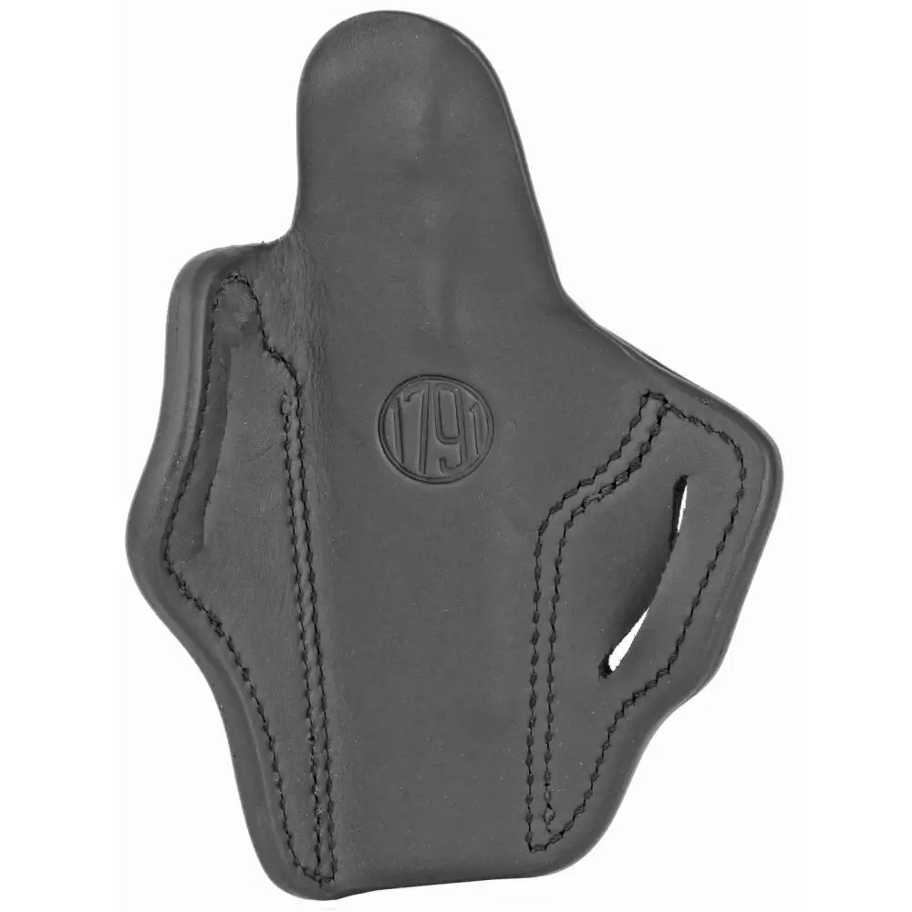 1791 Gunleather OR-BH1-SBL-R Optic Ready Holster Stealth Black RH OWB - 1791 Gunleather - STEALTH BLACK