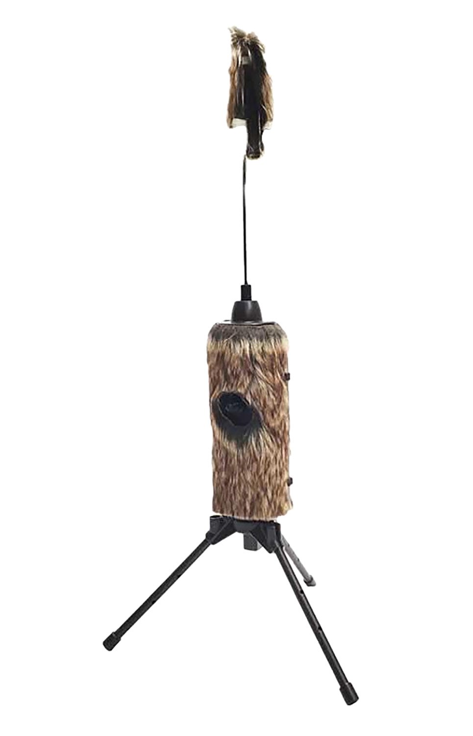 Mojo Outdoors HW2508 Fuzzy Critter Predator Decoy Brown with Tripod - Mojo Outdoors