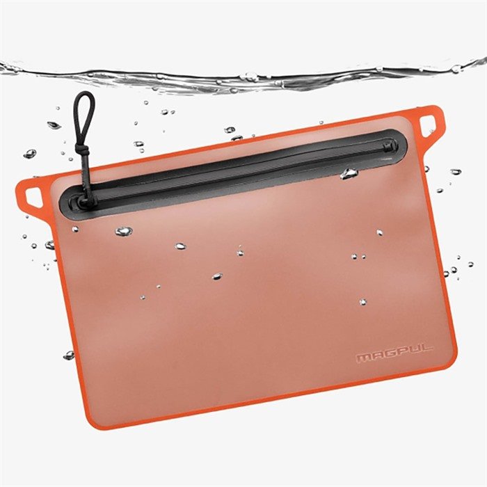 Magpul MAG1339-811 DAKA Waterproof Window Pouch Large Orange - Magpul Industries