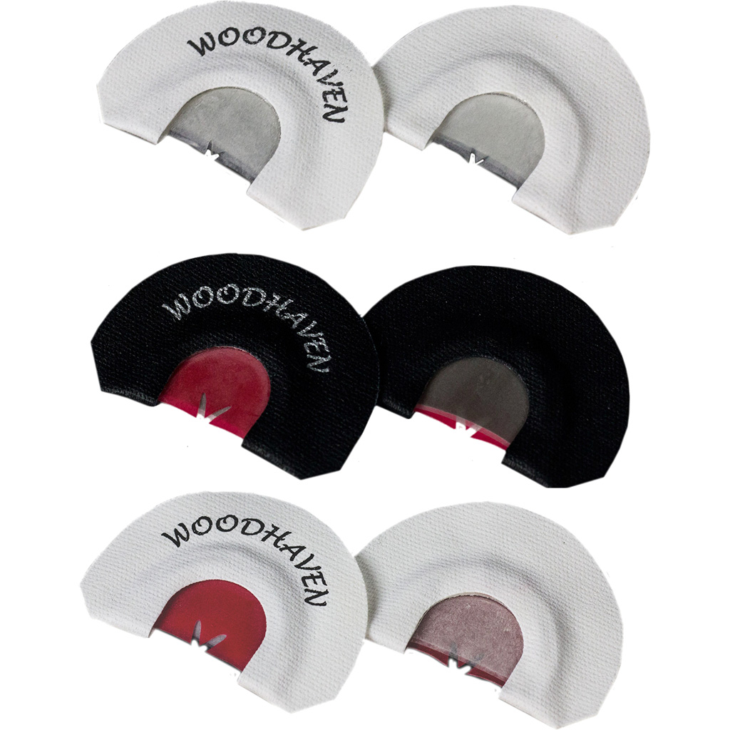 WoodHaven WH090 Wasp Nest Turkey Call 3-Pack, V-Cut Diaphragm Calls