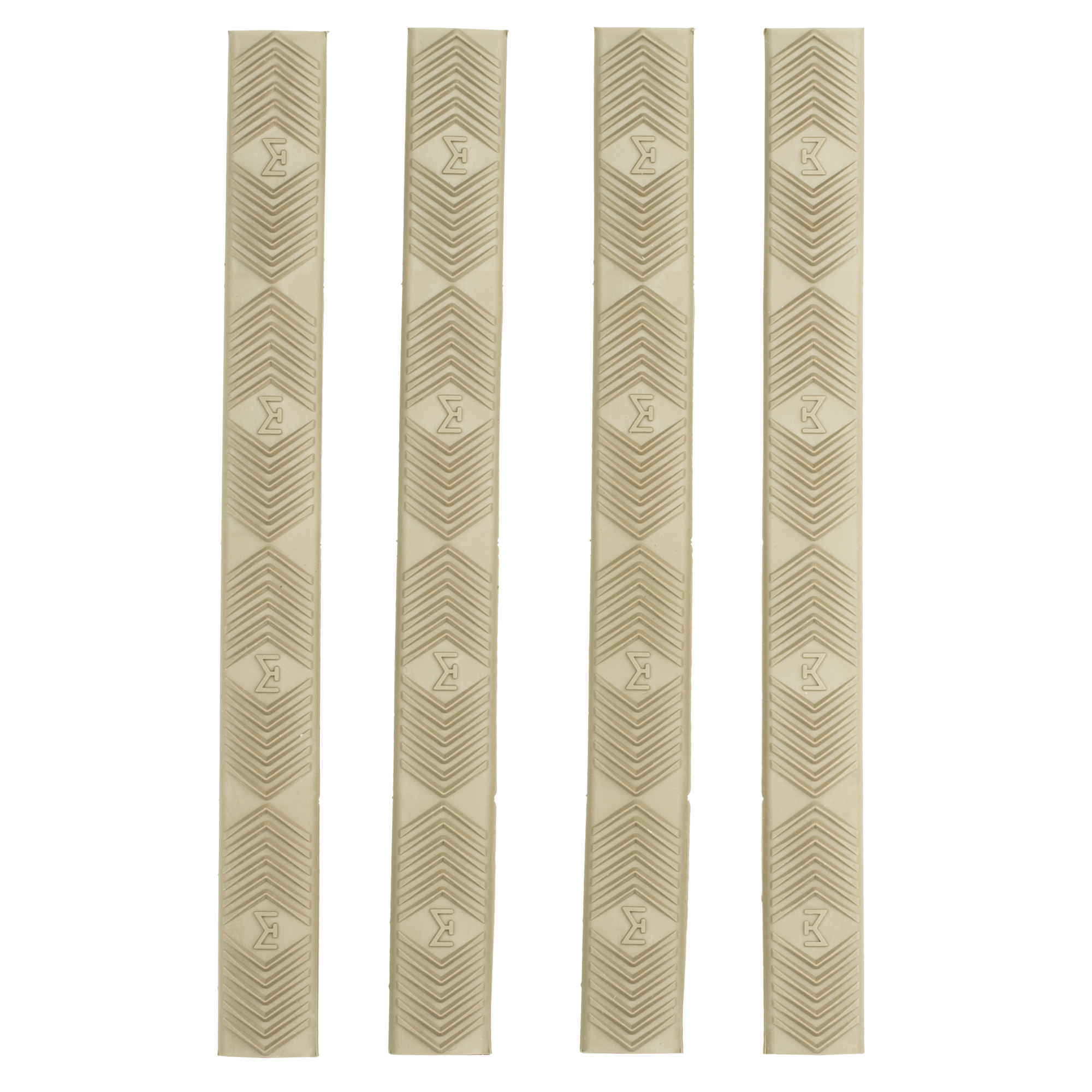 ERGO M-LOK Wedgelok Rail Cover 4-Pack, Dark Earth - Ergo Grip
