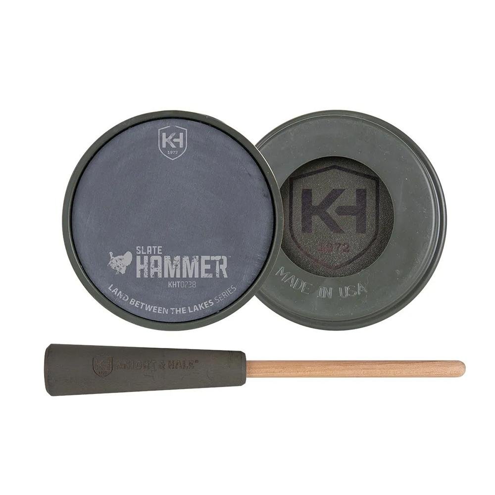 Knight and Hale Plastic Pot Turkey Call Slate over Plastic - Knight And Hale