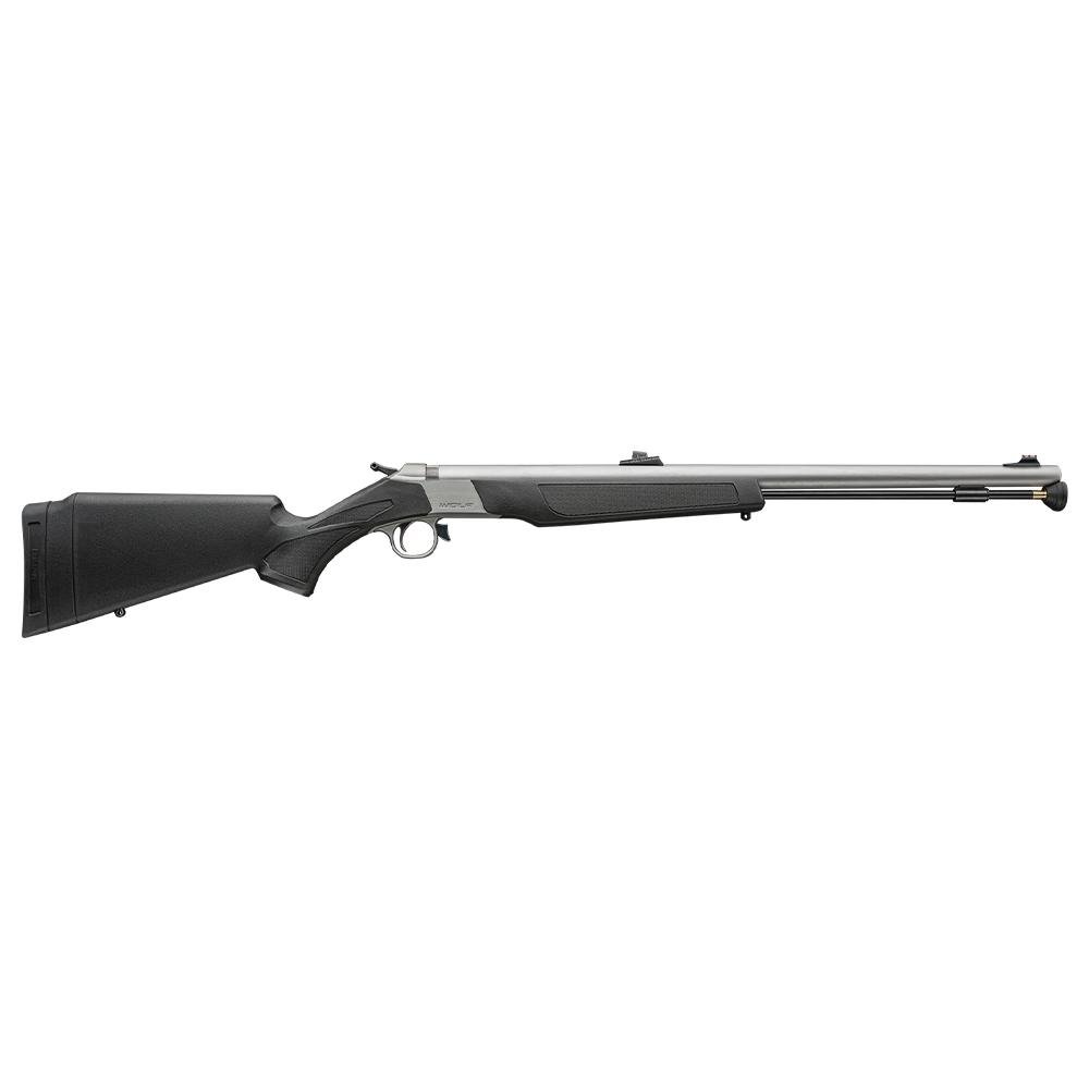CVA WOLF V2 SS Muzzleloader .50 Cal 24 Barrel Ambi Stock DuraSight Sights - Black