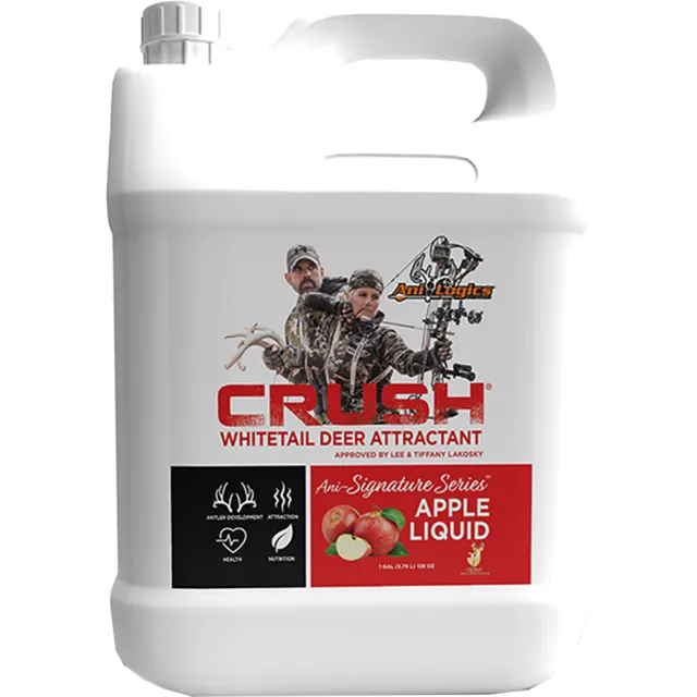 AniLogics CRUSH Liquid Attractant Apple 1 gal. - Ani-Logics for sale at TheGunDock