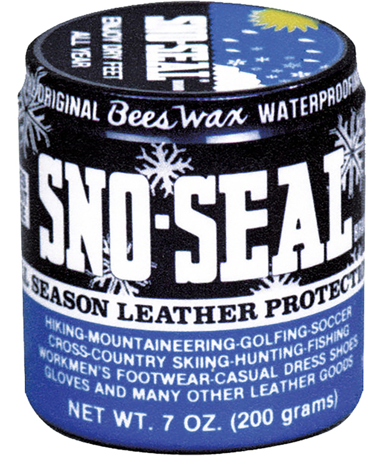 Atsko Sno-Seal Wax 8oz Waterproofing Leather Cotton Tent Seams