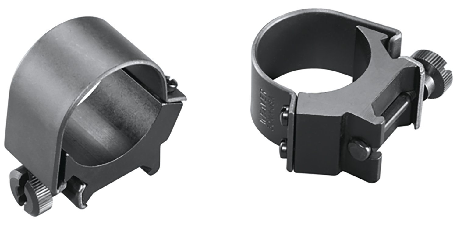 Weaver 49121 30mm Low Detachable Rings Matte Black Aluminum Quick Detach - Weaver - 30MM
