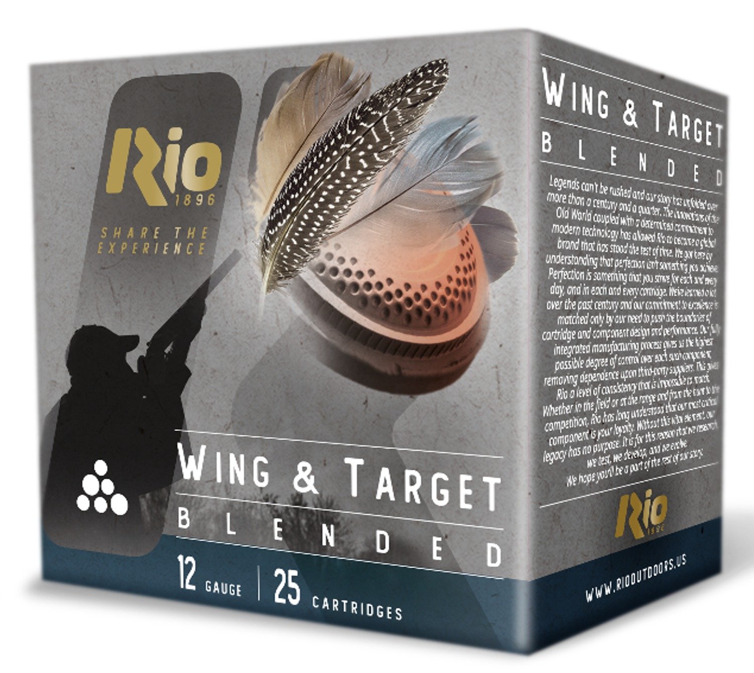 RIO WTBL32759 WING&TARGT 12G 2 3/1 1-1/8 7.5 25/10