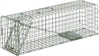 Duke Cage Trap No. 2 24in Galvanized Steel Rabbit Trap 1 Door - Duke Manufacturing Co.