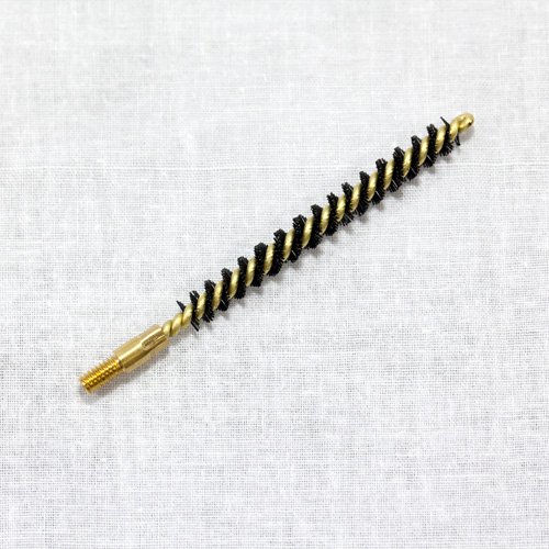 Dewey Rods B-17N Nylon Bristle Brush .17 Caliber 5/40 Thread Bronze Core - Dewey Rods - 17 CALIBER