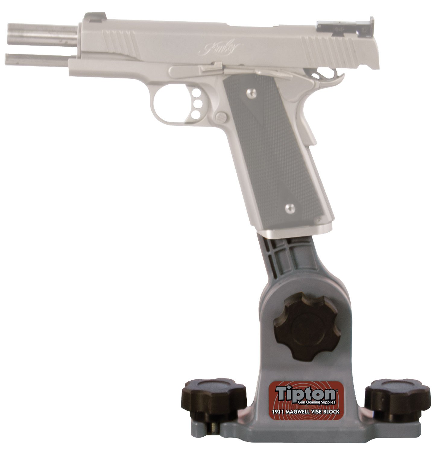 Tipton 558080 1911 Magazine Well Vise Block GUN Handgun Firearm Gray/Red - TIPTON
