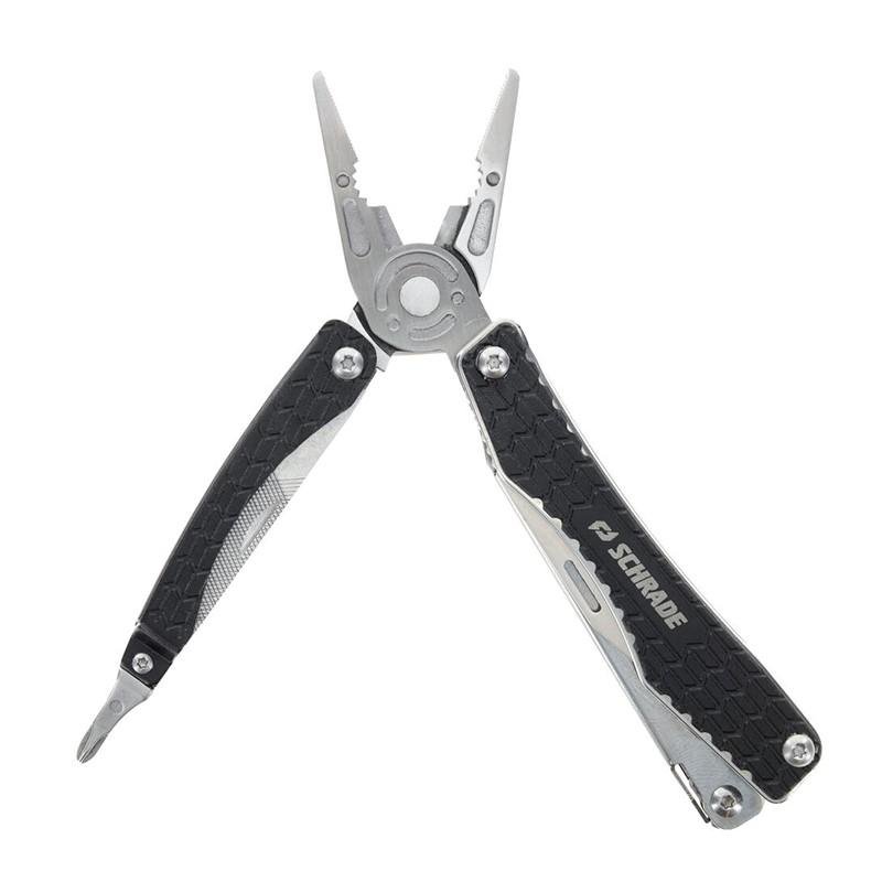 Schrade Clench Multi-Tool Model 1182532 2Cr Steel Textured Handles - Schrade