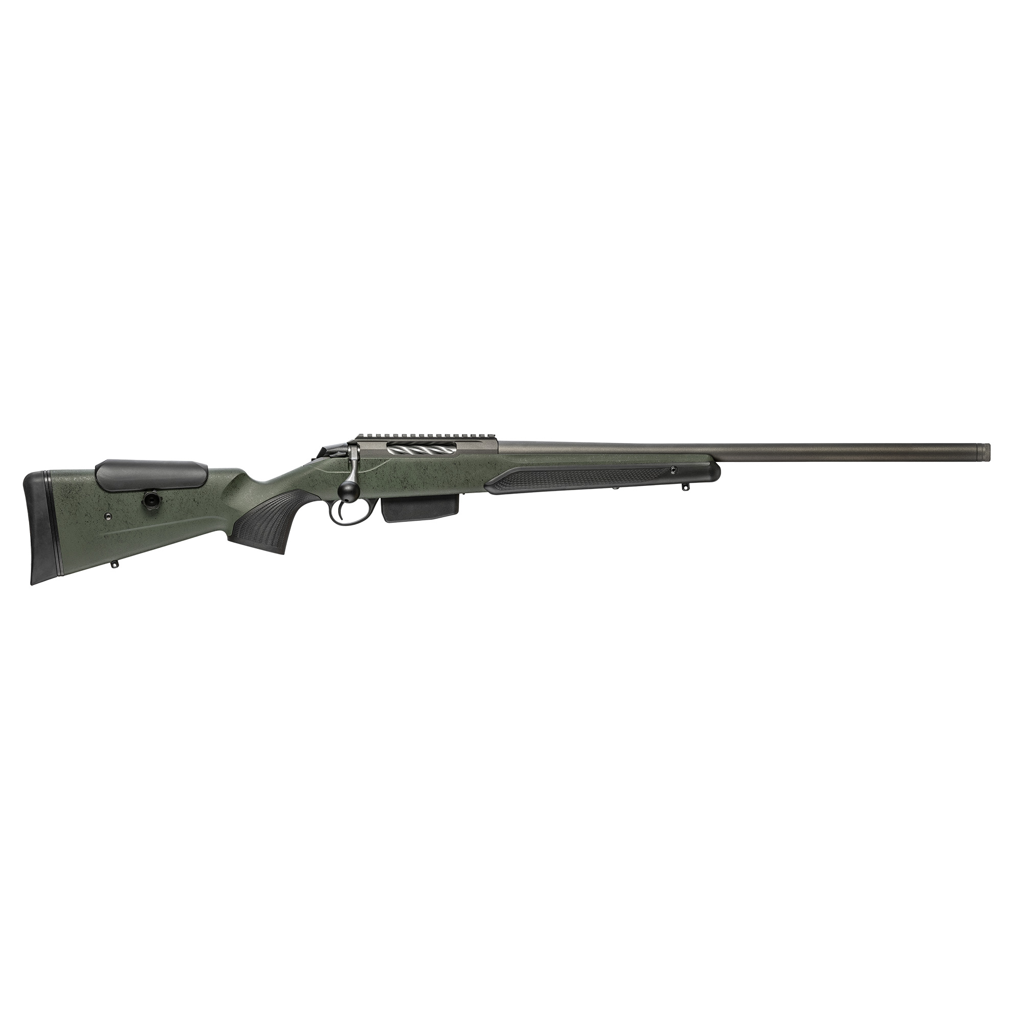 TIKKA T3X SUPER VARMINT 6MM CM 24" HB GREEN/TUNGSTEN