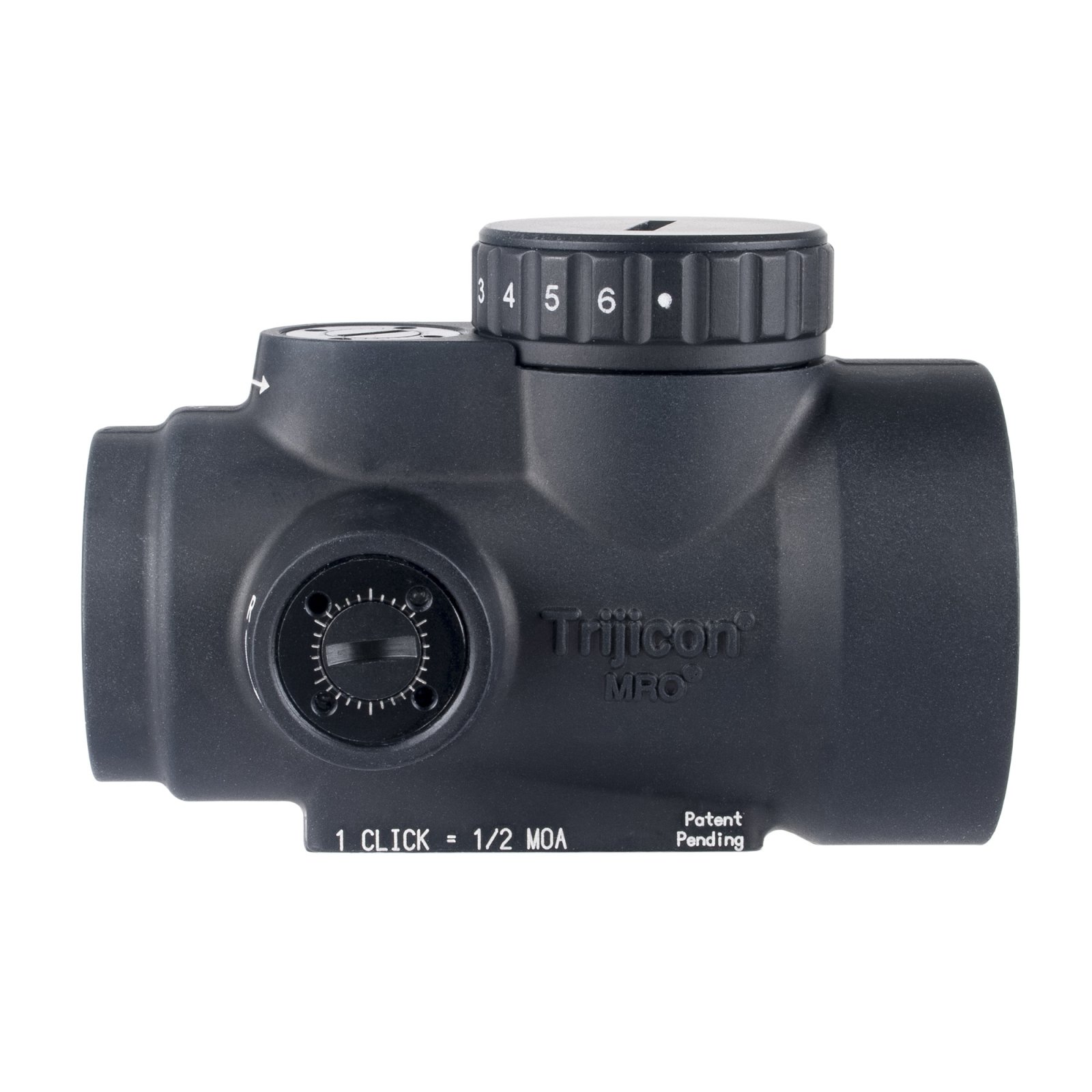 Trijicon MRO 2200300 1x25mm 2 MOA Red Dot Sight, Black, LED, 7075-T6 Housing