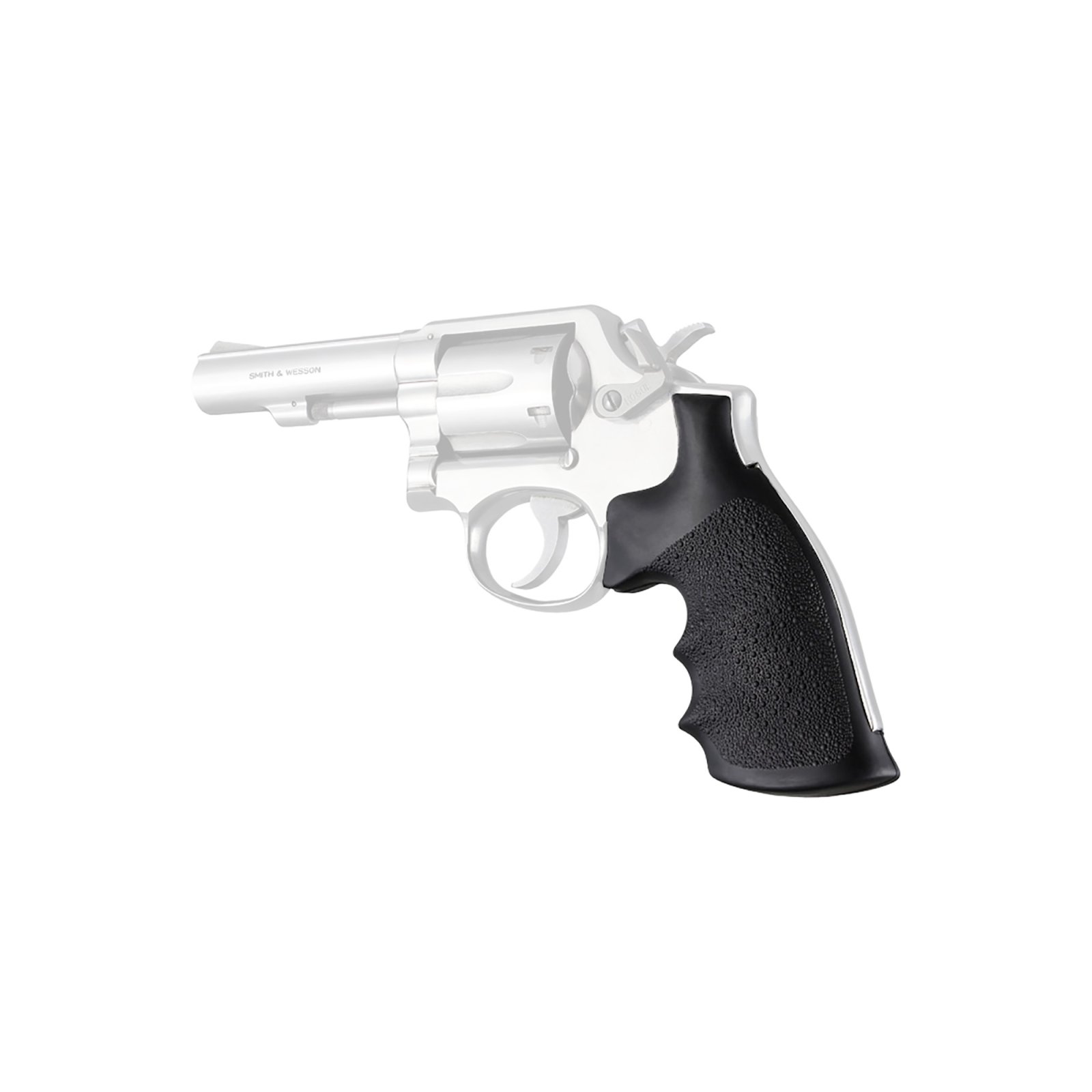 Hogue Grips Fits S&W K/L Square Butt Rubber Black 10000