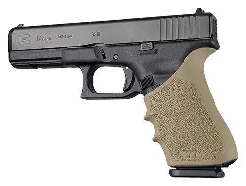 Buy Hogue 17023 9mm HandAll Beavertail Grip Sleeve Flat Dark Earth online