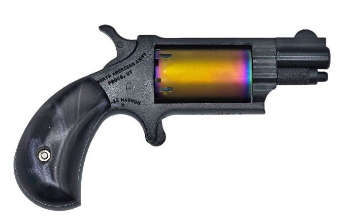 NAA NAA-22MS-BV2 Mini-Revolver 22 Magnum 1 1/8" Black - NAA - 22 Magnum